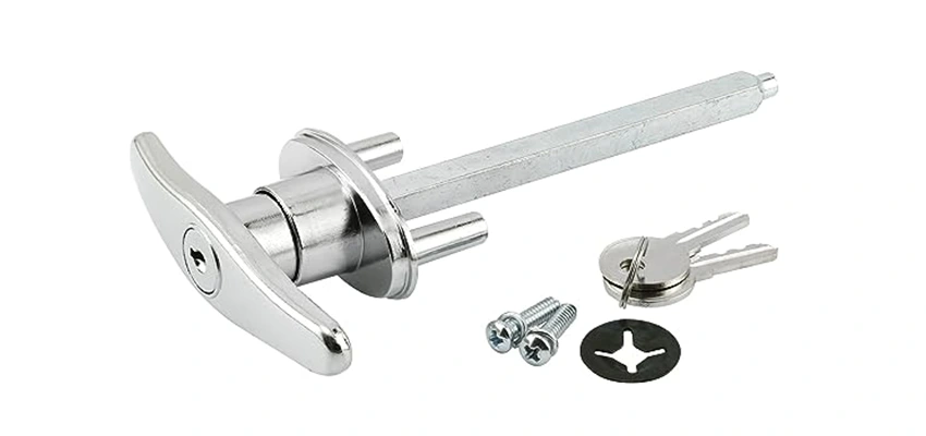 Old Style Garage Door Locks Replacements in Poway, California