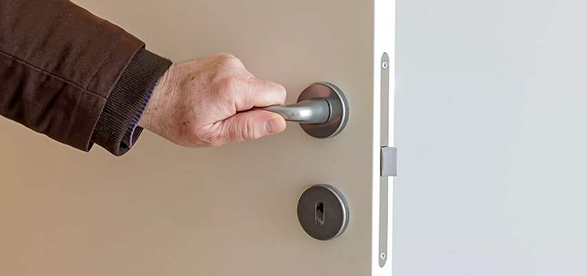 Restroom Locks Privacy Bolt Installation in Poway, California