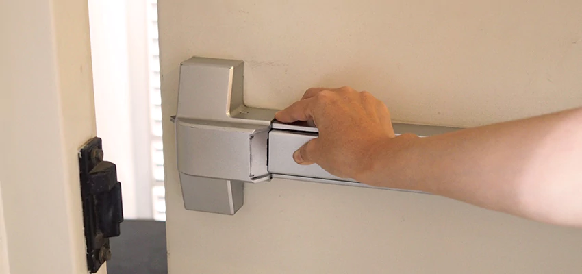 Roller Gate Panic Bar Installation in Poway, California